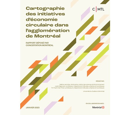 Cartographie des initiatives d’économie circulaire dans l’agglomération de Montréal
