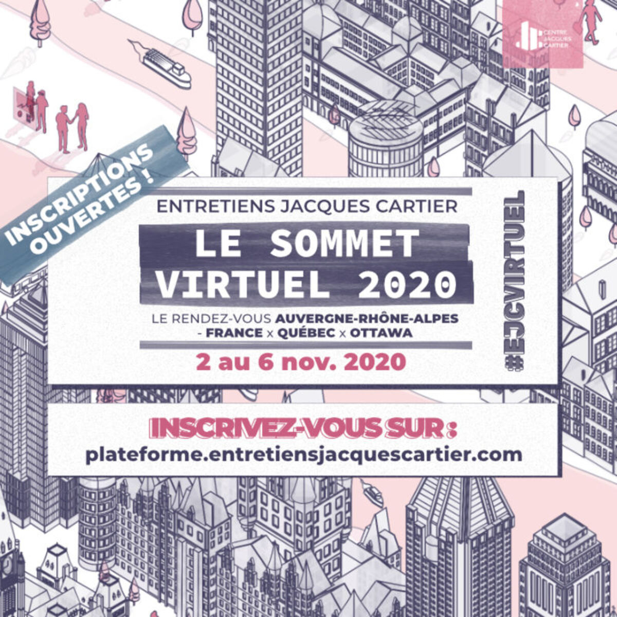 Entretiens Jacques Cartier : le Sommet virtuel 2020