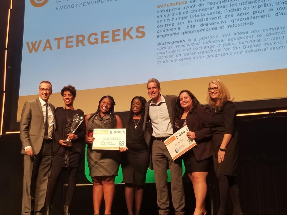 Watergeeks : Trois jeunes entrepreneures se lancent en économie circulaire !
