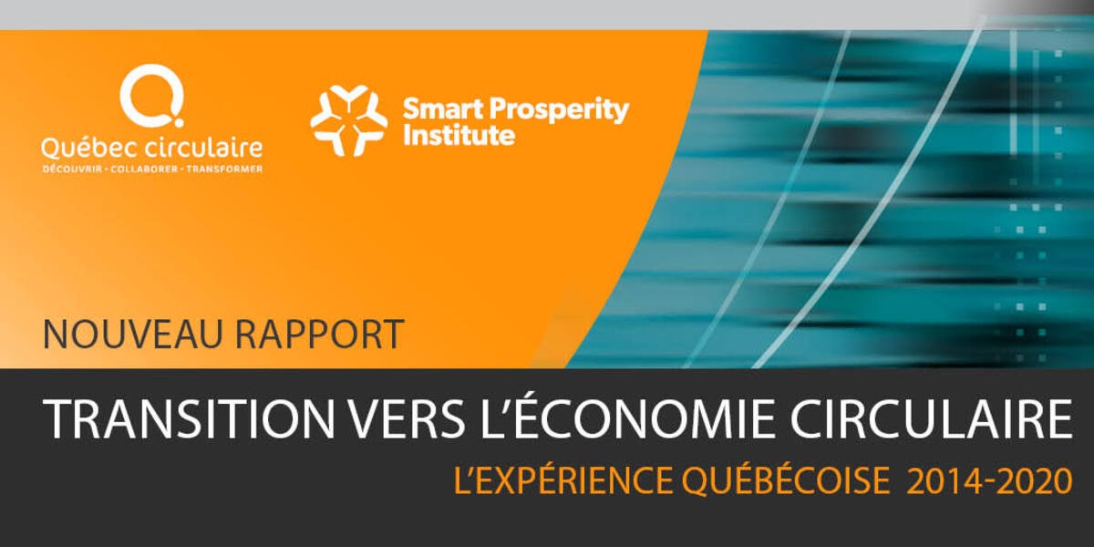Le Québec: leader de l'économie circulaire à l'échelle canadienne
