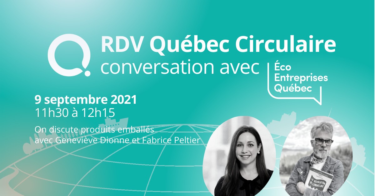 RDV Québec Circulaire: conversation avec Éco Entreprises Québec
