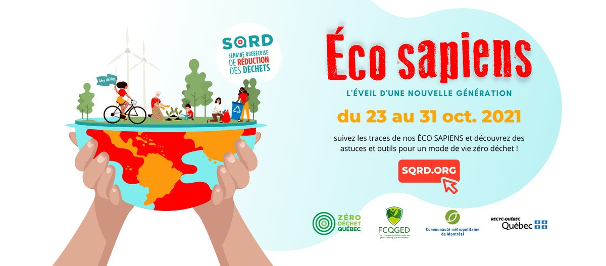 Semaine québécoise de réduction des déchets 2021 (SQRD)