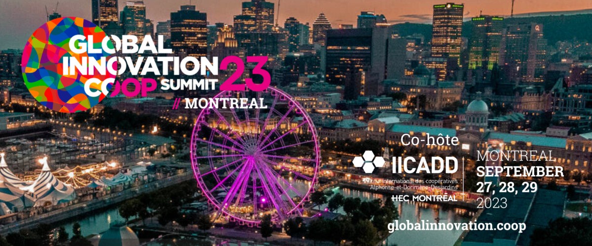 Montréal reçoit le Sommet mondial de l'innovation coopérative 2023