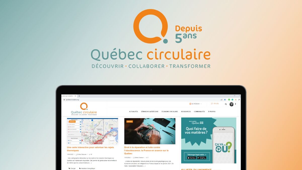 5 ans pour Québec circulaire!
