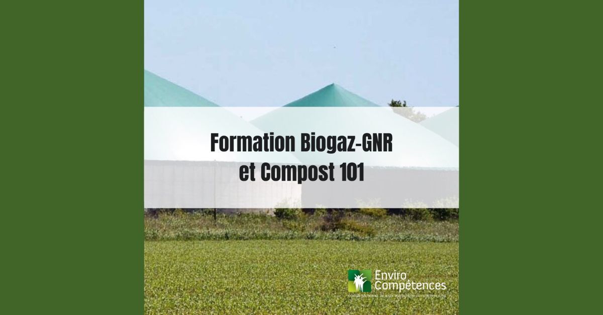 Formation biogaz-GNR et compost 101