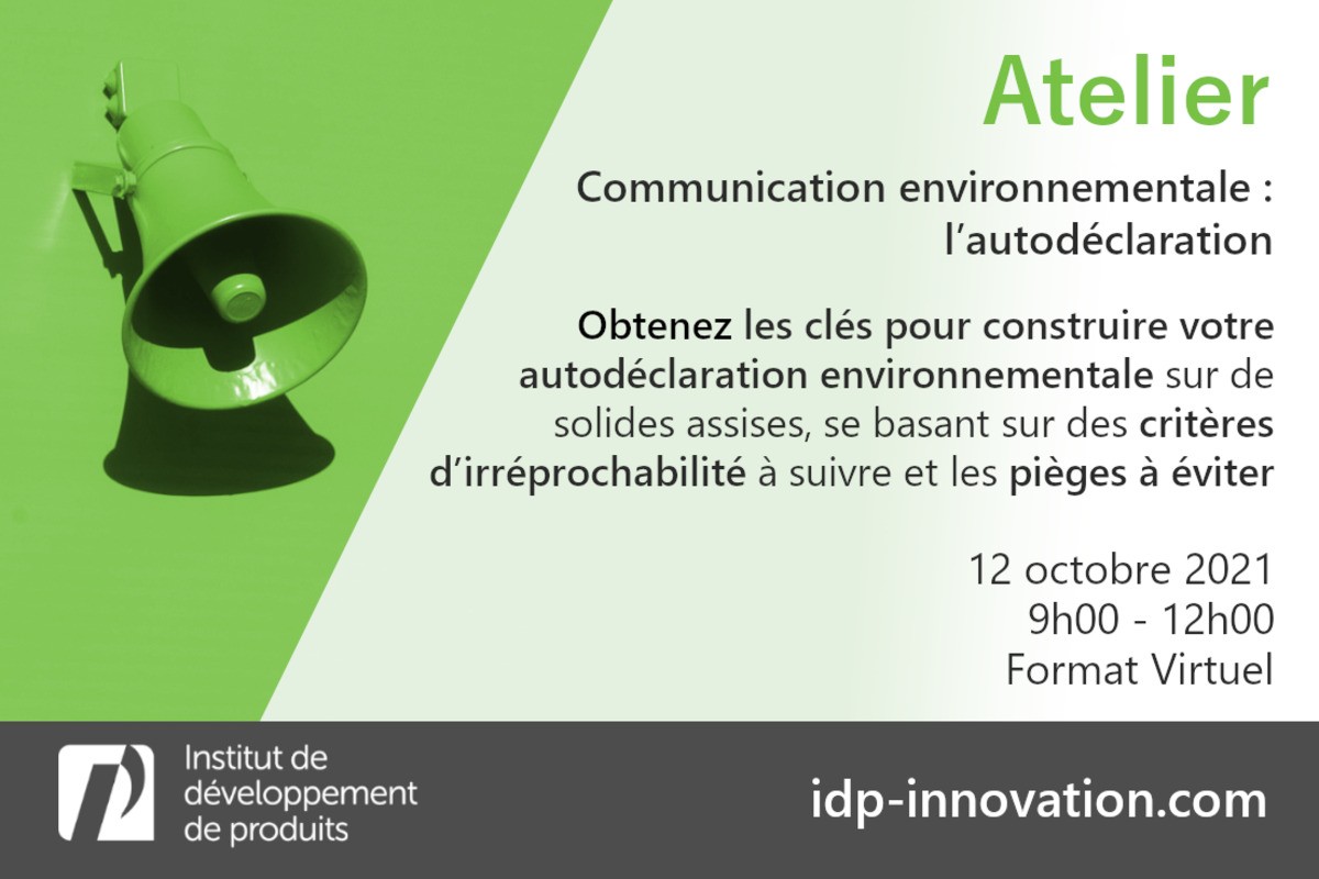 Atelier | Communication environnementale: l’autodéclaration