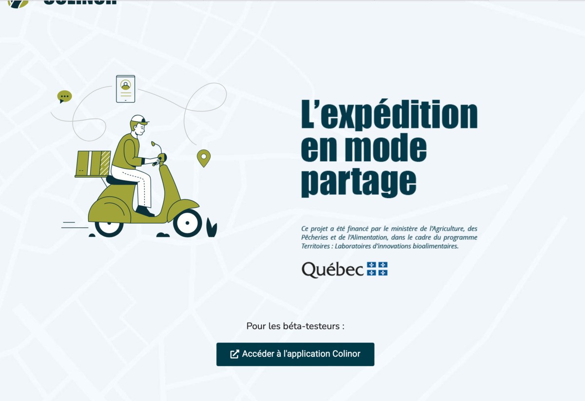 Création d\'une application mobile de covoiturage de colis entre les entreprises et particuliers de la Côte Nord