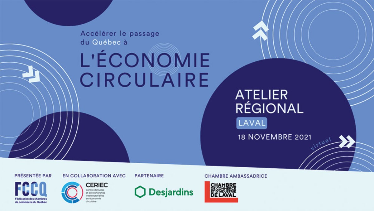 La tournée des régions sur l'économie circulaire de la FCCQ à Laval