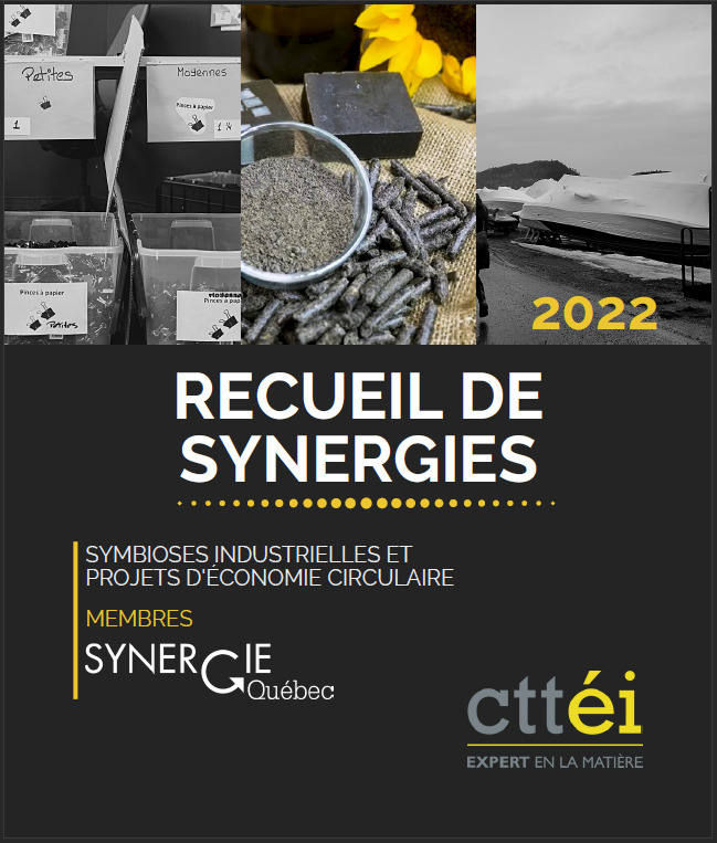 Le Recueil de synergies 2022 témoigne de l’intensification des démarches d’économie circulaire au Québec