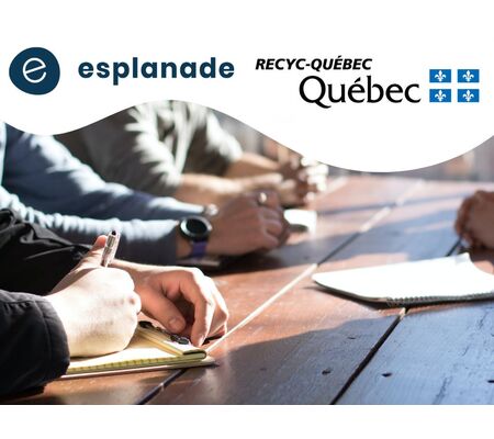 RECYC-QUÉBEC et l'Esplanade Québec s'engagent de nouveau pour propulser les entreprises d'économie circulaire