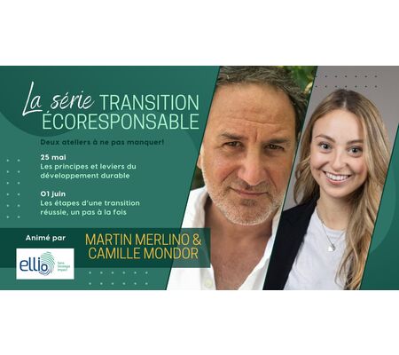 La série Transition écoresponsable des entreprises par Martin Merlino et Camille Mondor de Ellio 